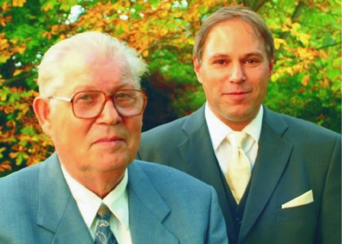 Johannes Kühn (rechts) und Christian Brembeck